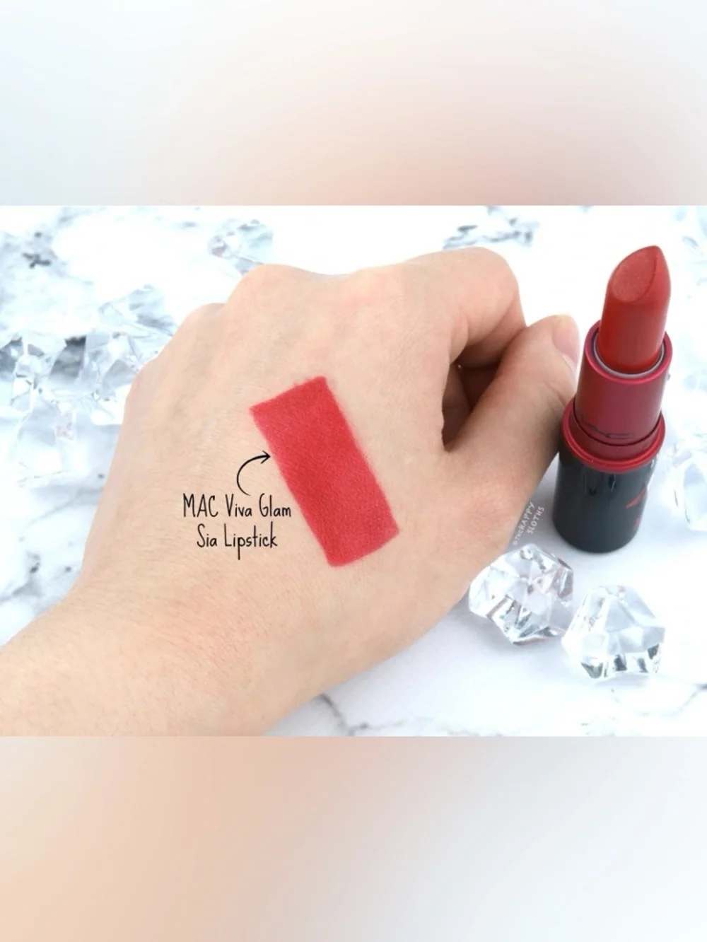MAC Limited Edition Discontinued SIA MATTE VIVA LA GLAM brick red classy bold